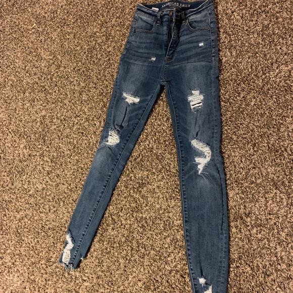 American Eagle Outfitters Denim - AE highest rise jeans